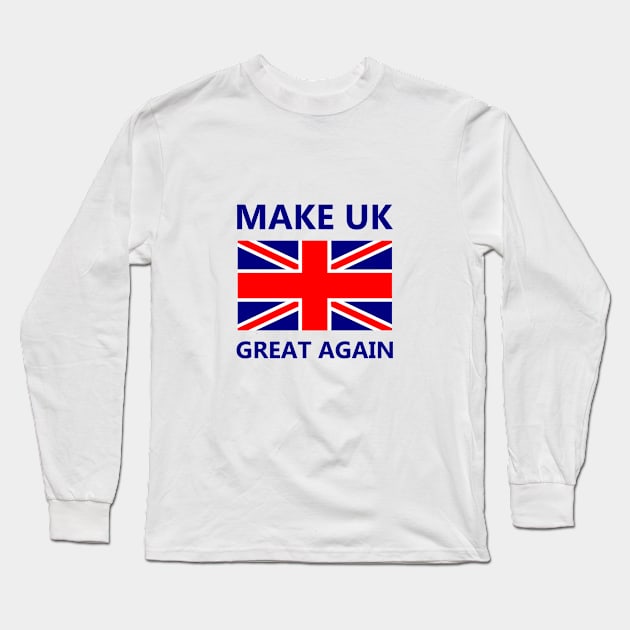 Great Britain Long Sleeve T-Shirt by Karpatenwilli